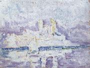 Paul Signac morning mist oil on canvas